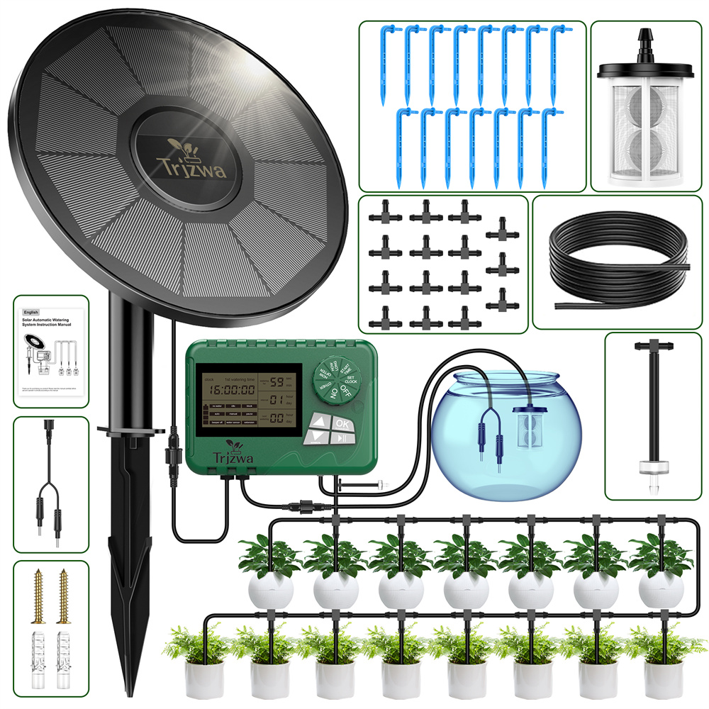 Smart Garden Watering System - Akıllı Zamanlayıcılı ve Su Sıkıntısı Uyarı
