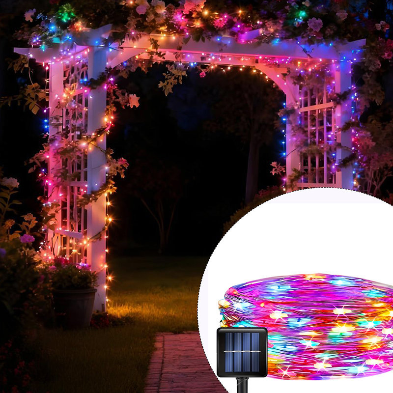 Smart Garden Lighting System - Güneş Enerjili Bahçe LED Peri Işıkları