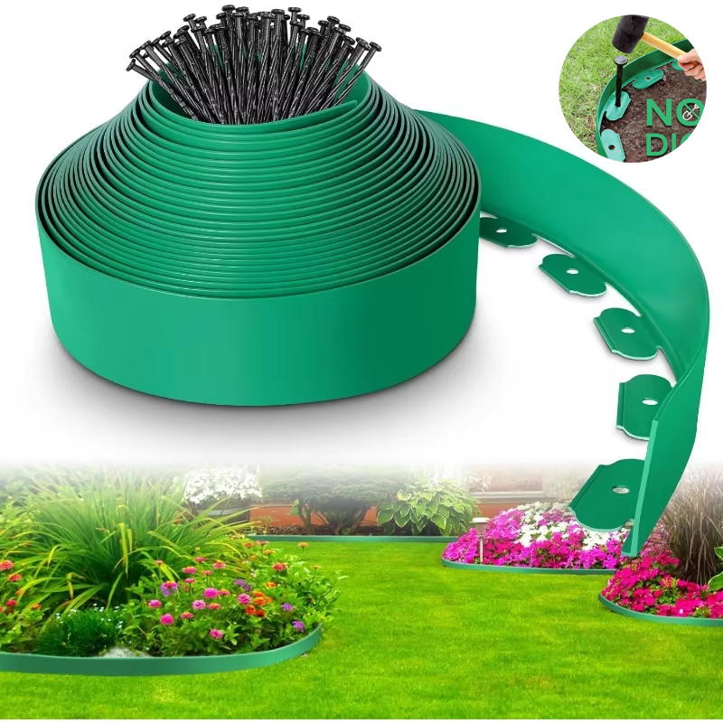 Smart Garden Edging - 10 M Esnek PVC Bahçe Kenarı