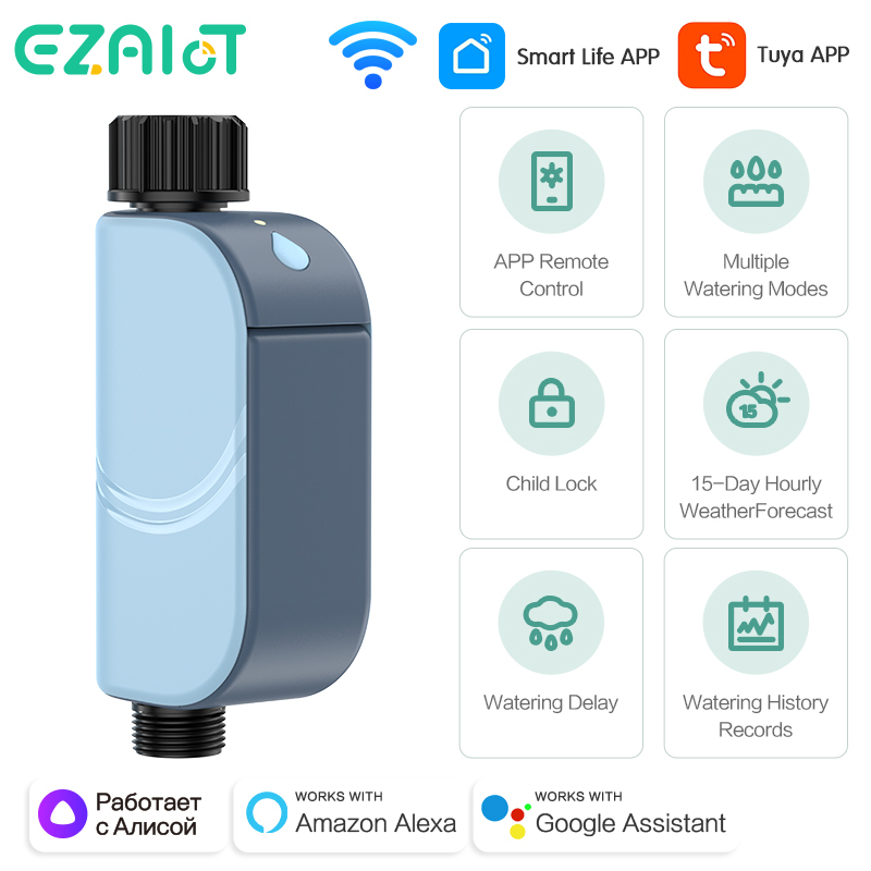 Smart Garden Refill - Akıllı Tuya WIFI Bahçe Sulama Zamanlayıcısı