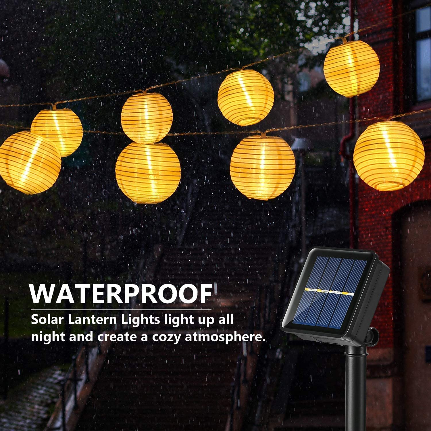 Su geçirmez fener güneş String - Smart Garden Lighting System incelemesi ve fiyatı