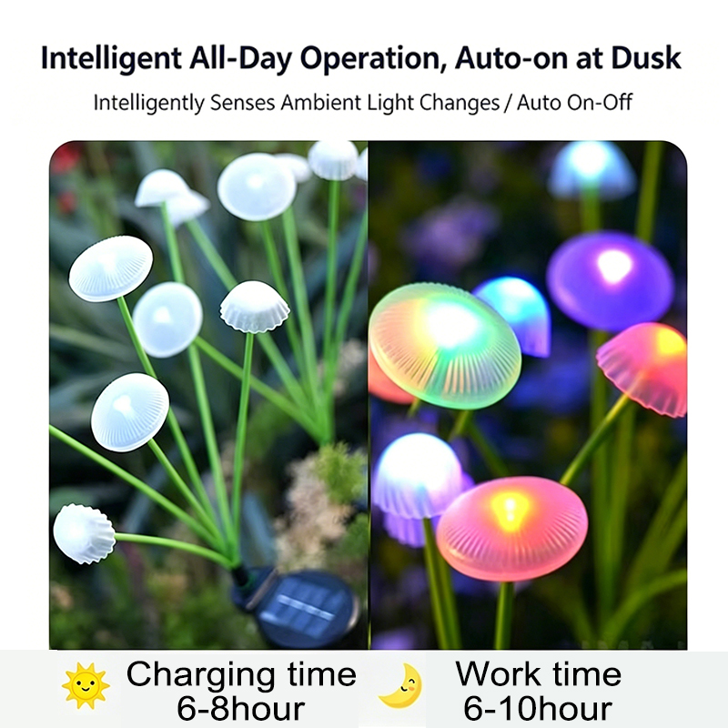 Güneş enerjili denizanası mant - Smart Garden Lighting System incelemesi ve fiyatı