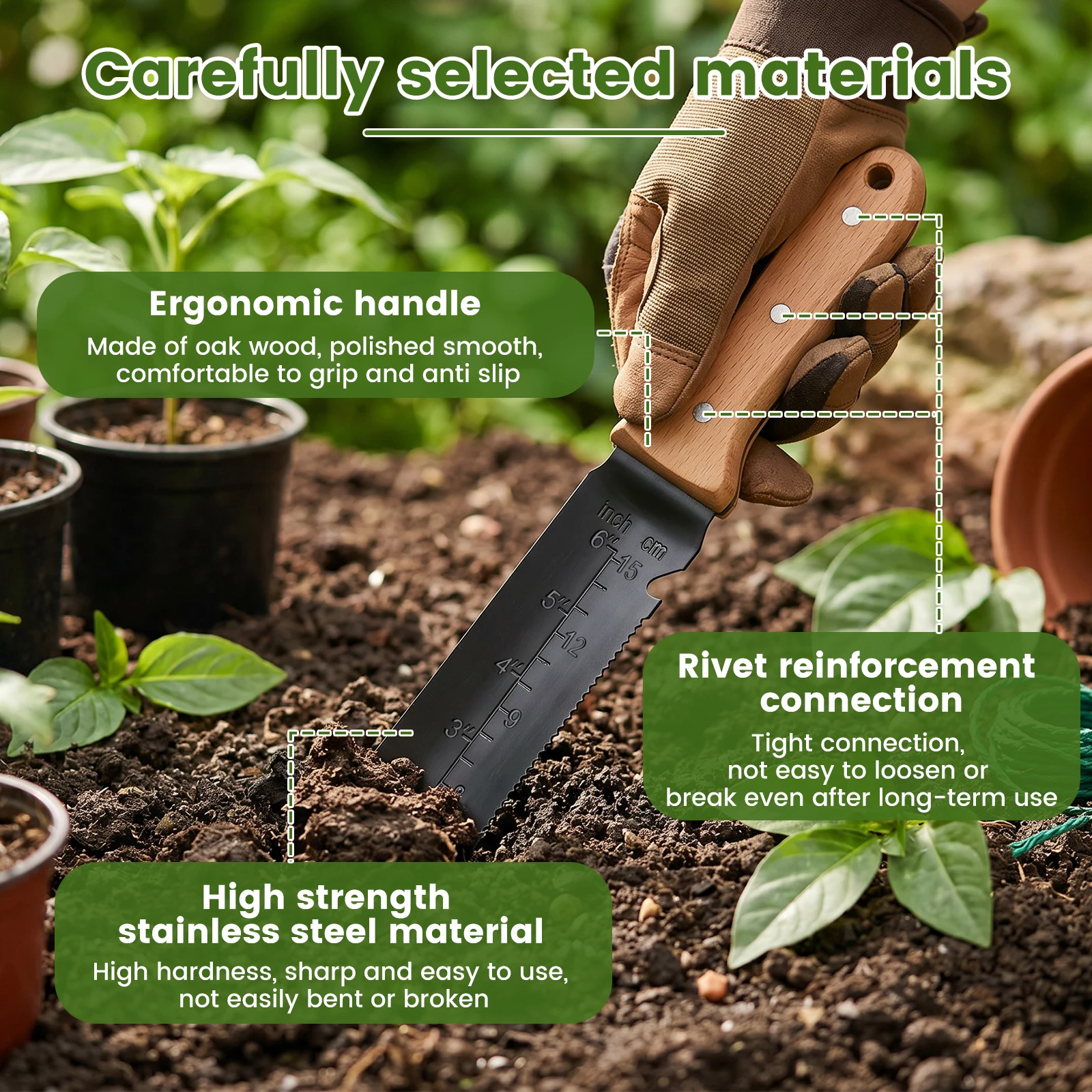 Bahçe Küreği Paslanmaz Çelik E - Smart Garden Edging incelemesi ve fiyatı