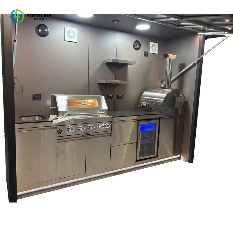 Bahçe barı, barbekü pişirme iç - Smart Garden Kitchen incelemesi ve fiyatı