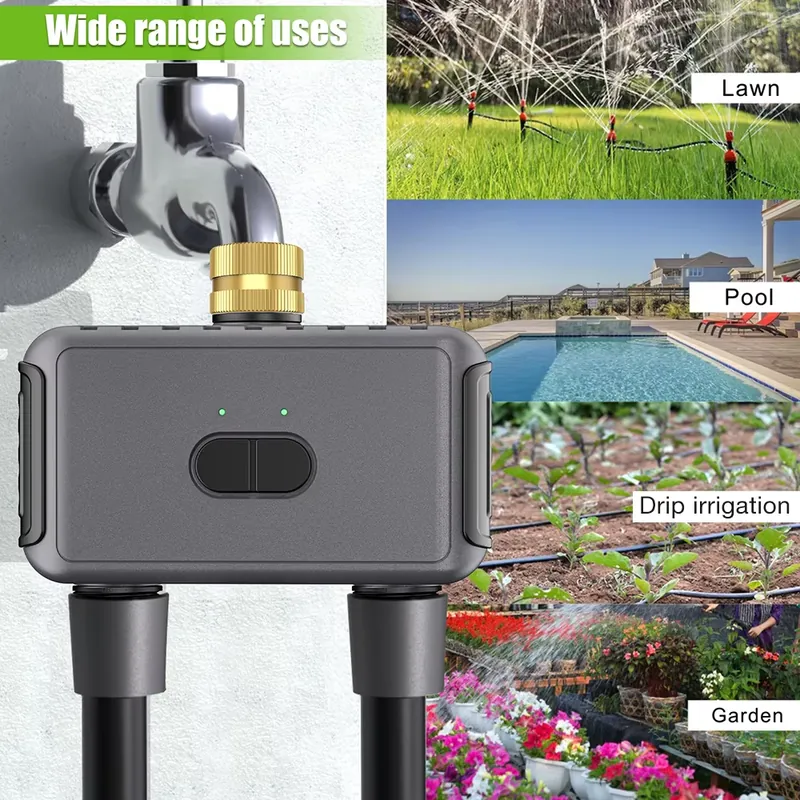 WAP01 WiFi APP Kontrollü Çift  - Smart Garden Watering System incelemesi ve fiyatı