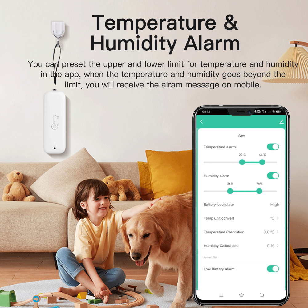 Tuya WiFi Sıcaklık ve Nem Sens - Smart Garden Arduino incelemesi ve fiyatı