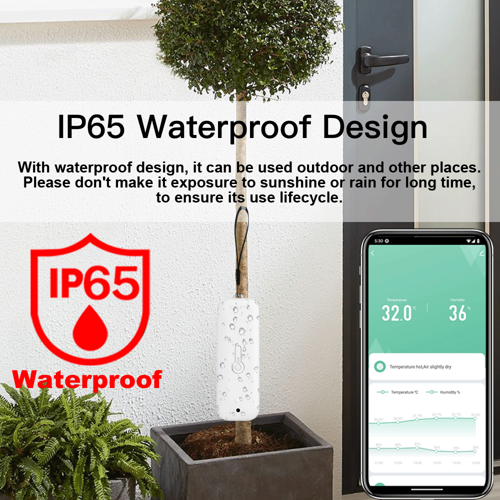 Tuya WiFi Sıcaklık ve Nem Sens - Smart Garden Arduino incelemesi ve fiyatı
