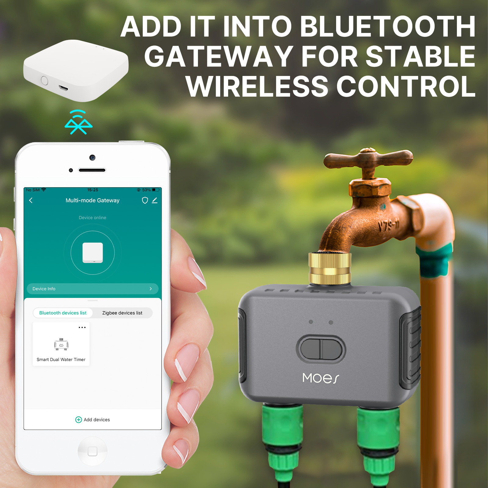 MOES Bluetooth akıllı 2 yönlü  - Smart Garden Refill incelemesi ve fiyatı
