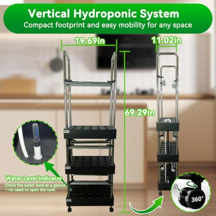 İç mekan hidroponik yetiştirme - Smart Garden Water incelemesi ve fiyatı