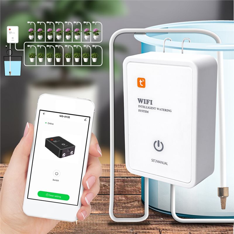 ABMR-Tuya Akıllı Wifi Bahçe Ko - Smart Garden Watering System incelemesi ve fiyatı