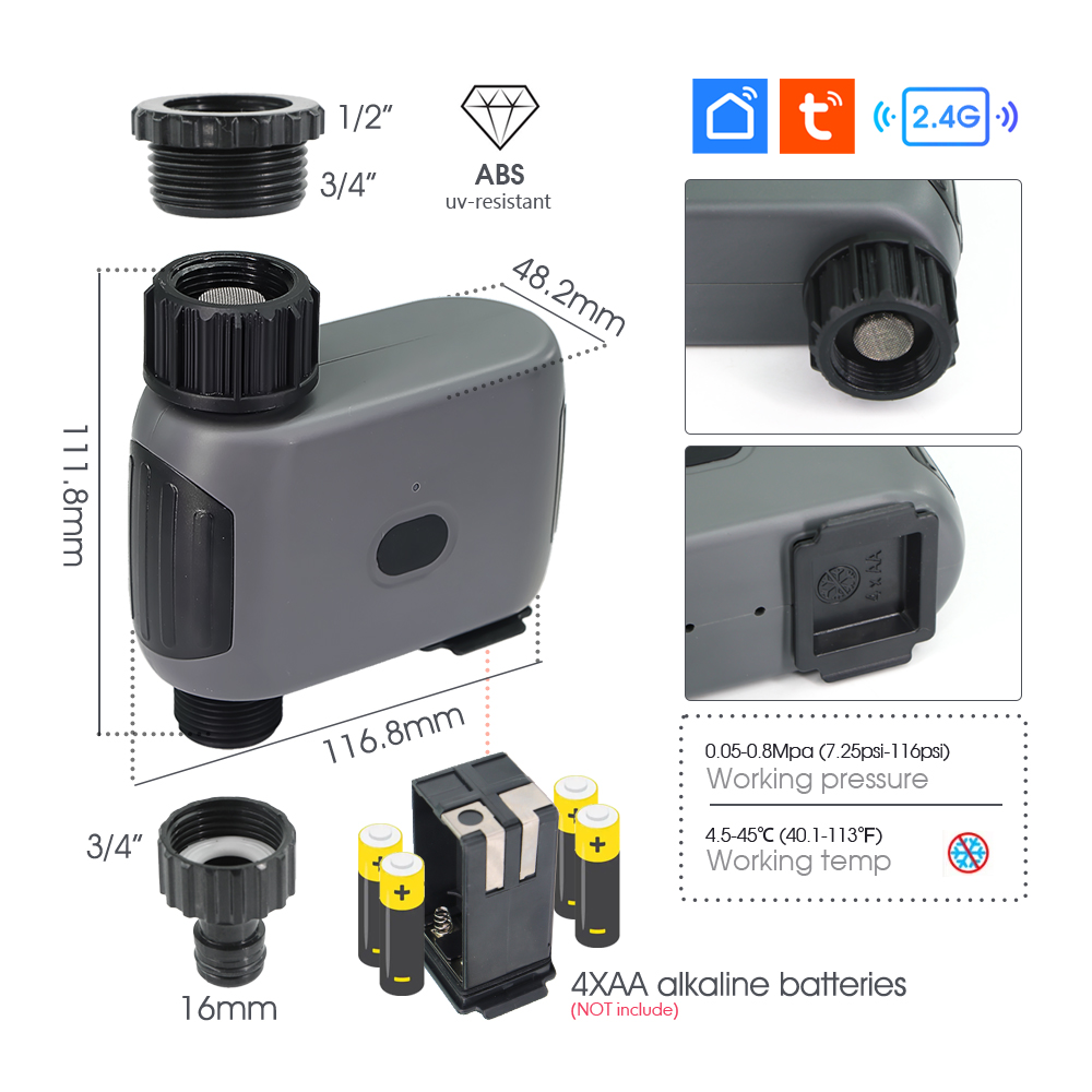 Tuya Akıllı Wifi Sulama Zamanl - Smart Garden Refill incelemesi ve fiyatı