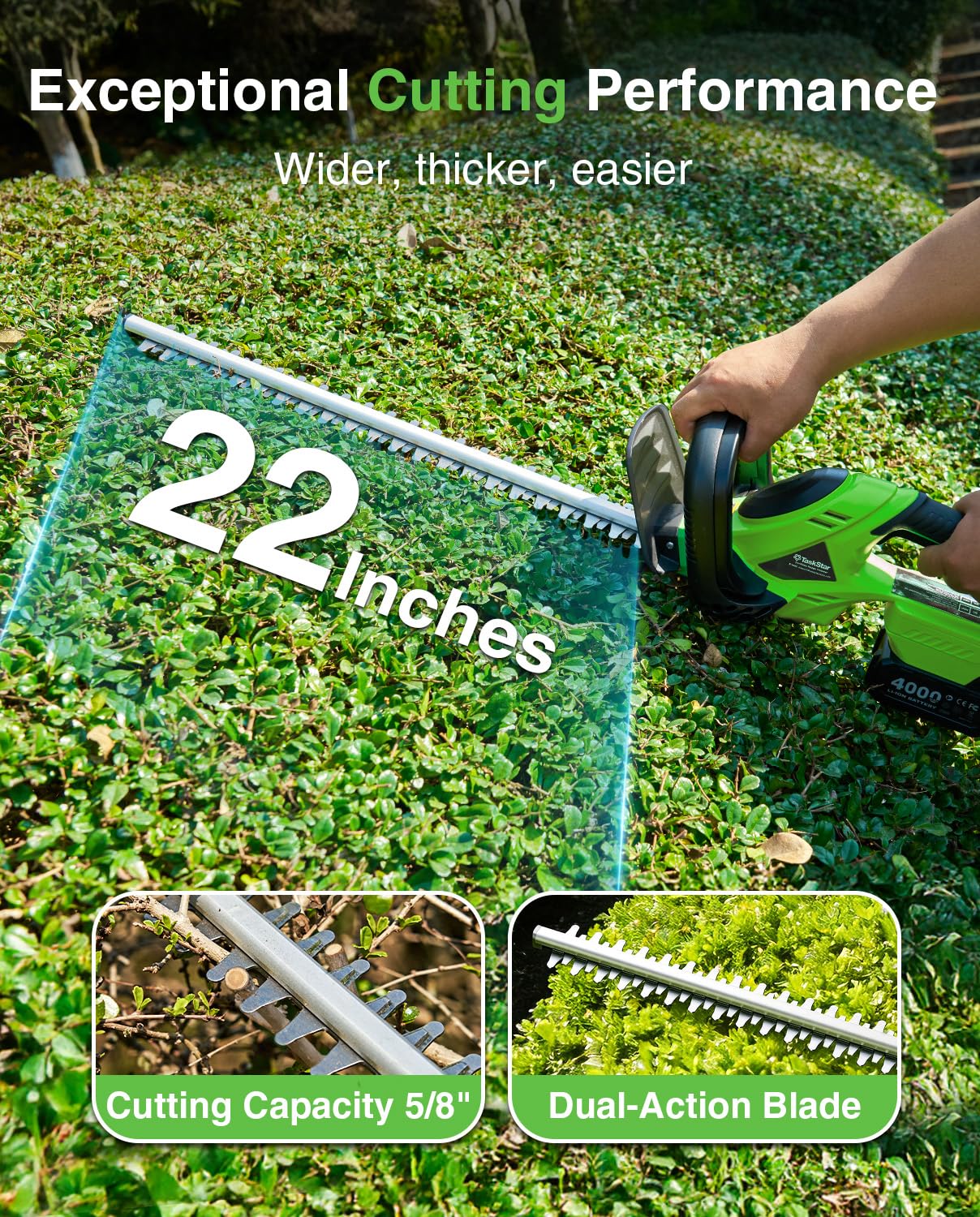 TaskStar Akülü Çit Budama Maki - Smart Garden Edging incelemesi ve fiyatı